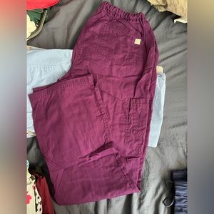 Butter soft cargo scrub pants